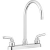 Pacific Bay Lynden Modern High Arc Kitchen Sink Faucet -