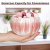 Garlic Keeper for Counter with Lid Ventilated Ceramic Garlic Keeper,