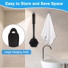 EeeKitOnline Silicone Back Scrubber for Shower, Long Handle Body Brush
