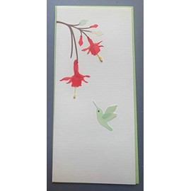 Papyrus Card Hummingbird Design Blank Inside Envelope and Seal