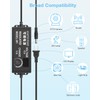 Aclorol Universal AC Adapter 3V-24V 3A 72W Adjustable Power Supply