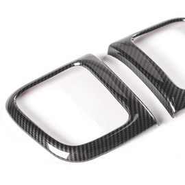 Tocatus Center Console Air Condition Vent Trim Interior Accessories for 2011-2019 Jeep Grand Cherokee, ABS Carbon Fiber 2PCS