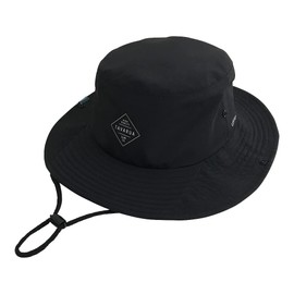 Tabarua Water Proof Surf Hat TM2005 Waterproof Breathable UV Protection UV Protection Unisex Outdoor Surfing Camping Marine Sports Fishing Climbing Free Size Black