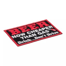 PatchStop - Worlds Largest Patch Store Beer Now Cheaper Than Gas Patch, Funny Patches
