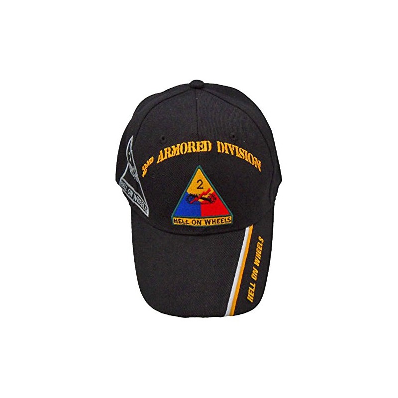 2nd Armored Division Army Cap Hell on Wheels Baseball Hat