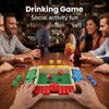 Shut The Box Game, Wooden Number Flip Board Dice Tabletop