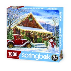 Springbok's 1000 Piece Jigsaw Puzzle Lazy Creek Country Store - Made in USA
