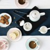 Sweejar Porcelain Tea Sets, 8 OZ Cups & Saucer Service