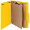 Staples 100% Recycled Heavy Duty Classification Folder, 2-Dividers, 2" Expansion,