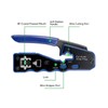 Pass Through Ethernet Crimper RJ45 CAT6 Through Hole Pass Through