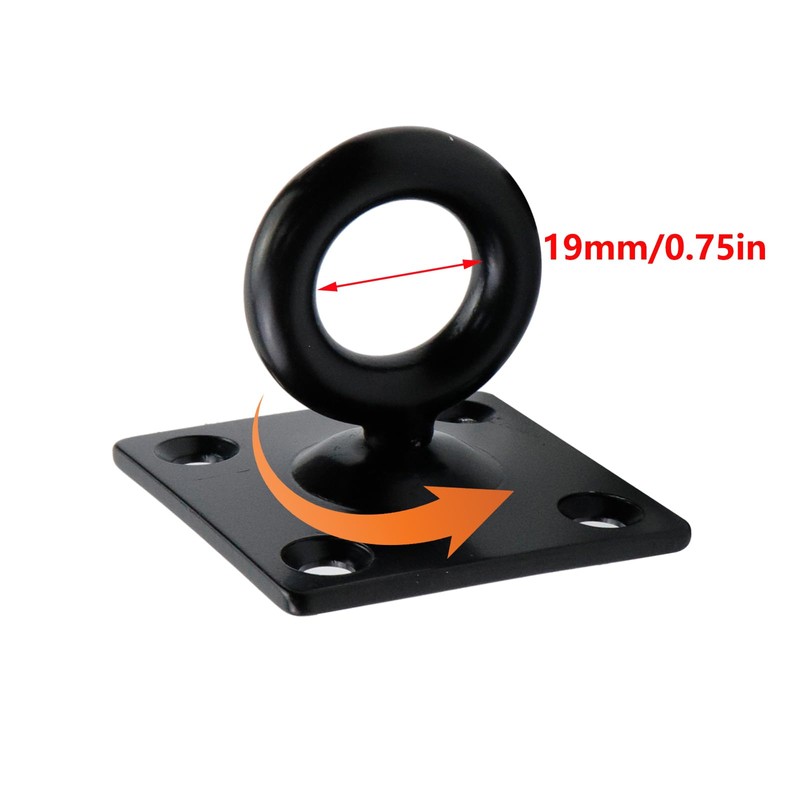 Antrader 2 x 2 Inch 304 Stainless Steel Pad Eye