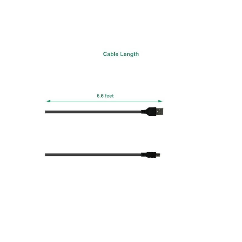 PDEEY USB Cable Replacement for Nexiq Link 2, 6.6 ft