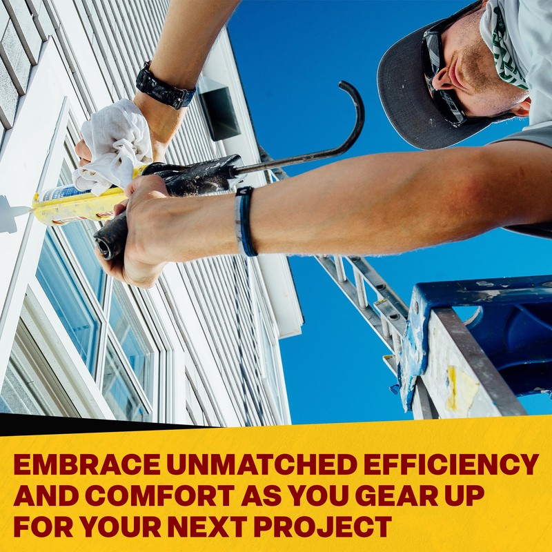 Dripless ETS1100 Lightweight Composite Caulking Gun | DIY Grade Caulk