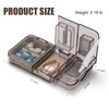 RICHCEE 3 in 1 Pill Cutter&Splitter with Cutter &Storage &Grind,