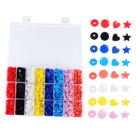 Operitacx 360sätze Komplettsets Harz-druckknöpfe Für Kleidung Druckknöpfe Mit Einfacher Handhabung Für Stoffwindeln Handtücher Kinderkleidung Und Mehr Hochwertige Materialien Für