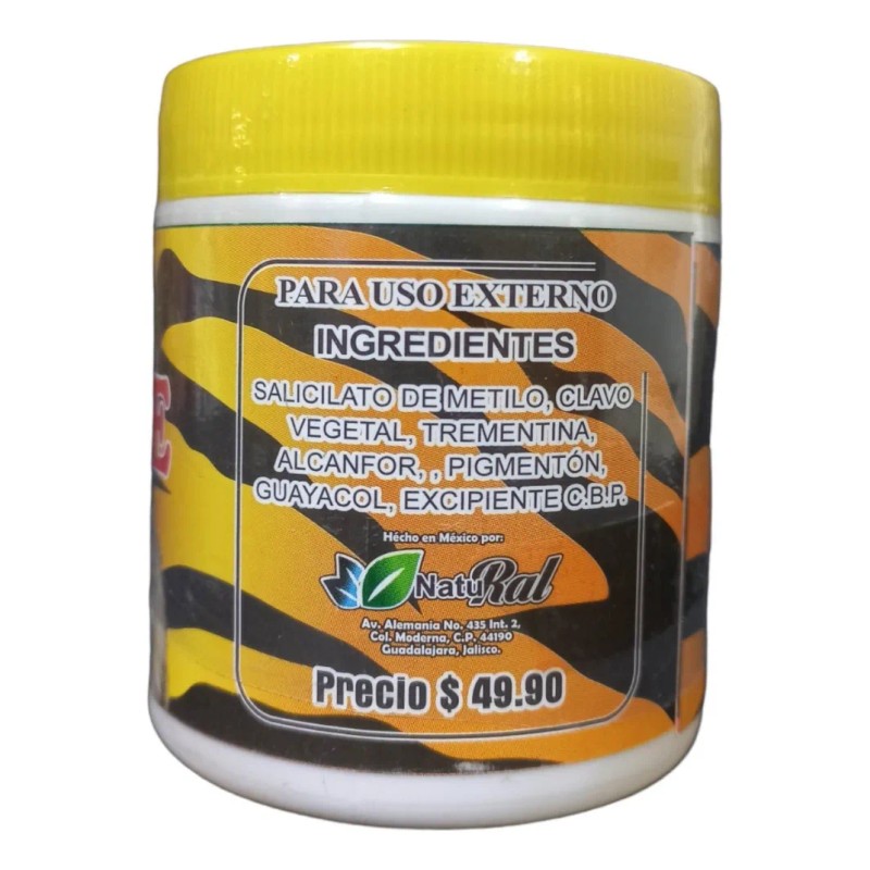 Pomada Balsamo Del Tigre (2 Pzas) 125 Gr Alcanfor