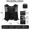 Lightweight Hydration Backpack for Running & Hiking – Breathable Water