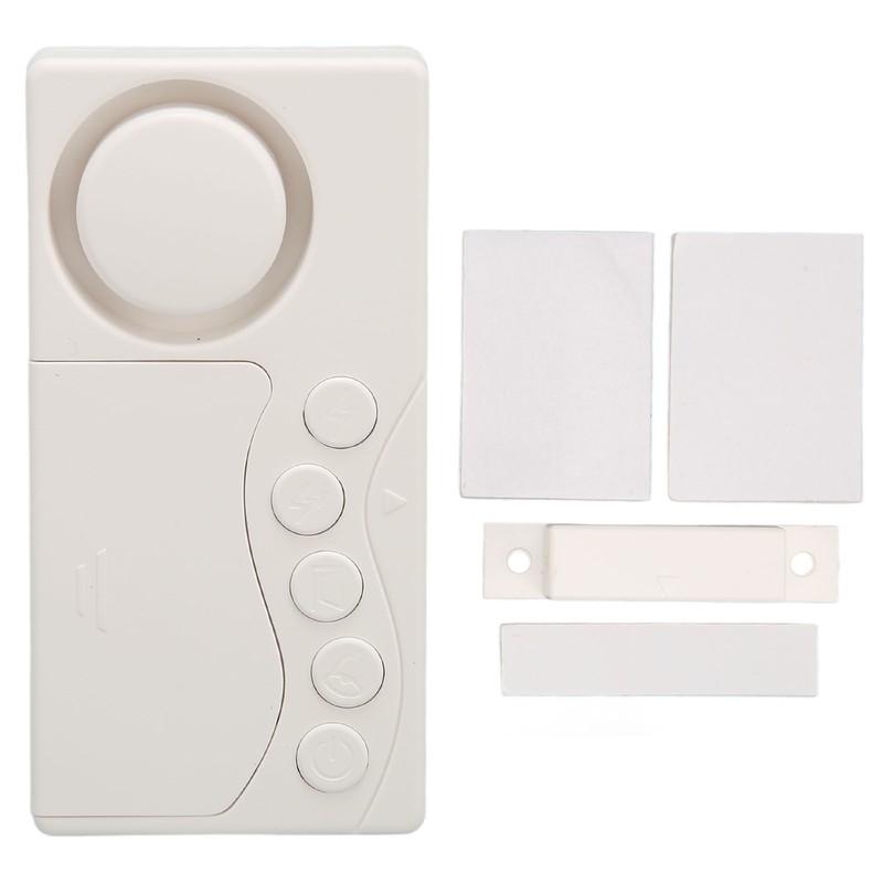 Wireless Door Alarm Multifunction Prevents Theft 4 in 1 108dB