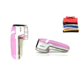 AL-FAHMI BOBBLE REMOVER BOBBLE FLUFF & LINT REMOVER SHAVER FUZZ OFF LARGE CLOTHES JUMPER FABRIC (PINK)