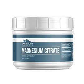 Earthborn Elements Magnesium Citrate (1.5 lb), Oral Supplement, No Additives or Fillers
