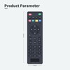 TRUCKON New KT1045 Replacement Remote Control for COMAG HD75, COMAG