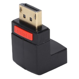 Right Angled DP Adapter UP Down 90 Degree Male to Female 4K Displayport 1.4 Converter