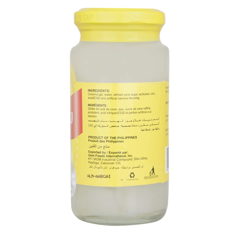 Buenas Nata De Coco Coconut Gel In Syrup 340G