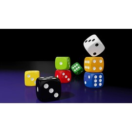 Magnetic Die (White) by Iarvel Magic