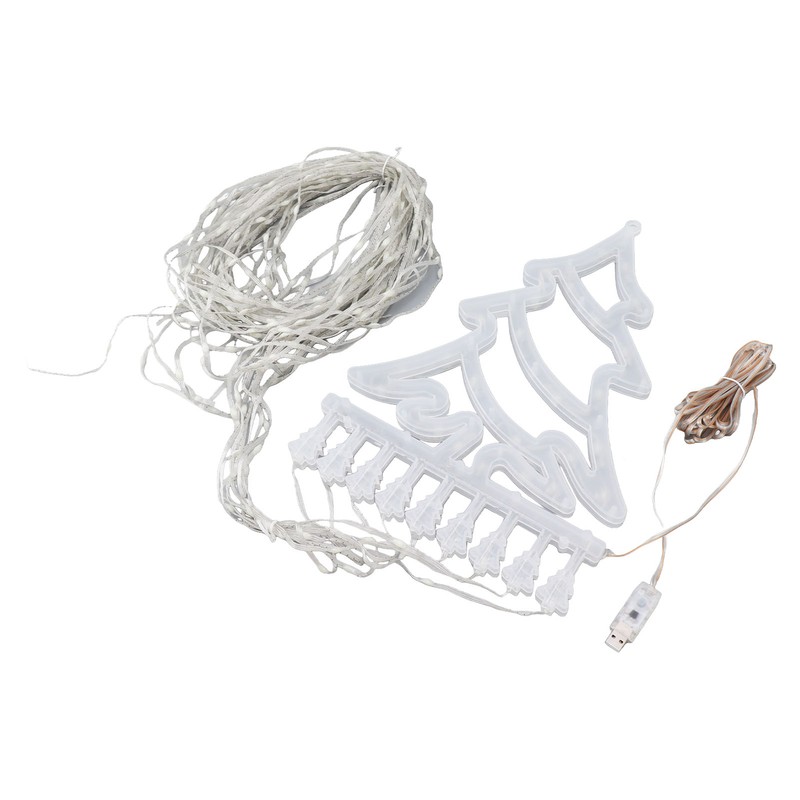 Christmas Waterfall Lights 305 LED 9 Strings 10 Modes Christmas