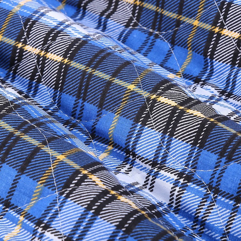 Almohadilla de cama lavable reutilizable, 3 capas sábanas de incontinencia