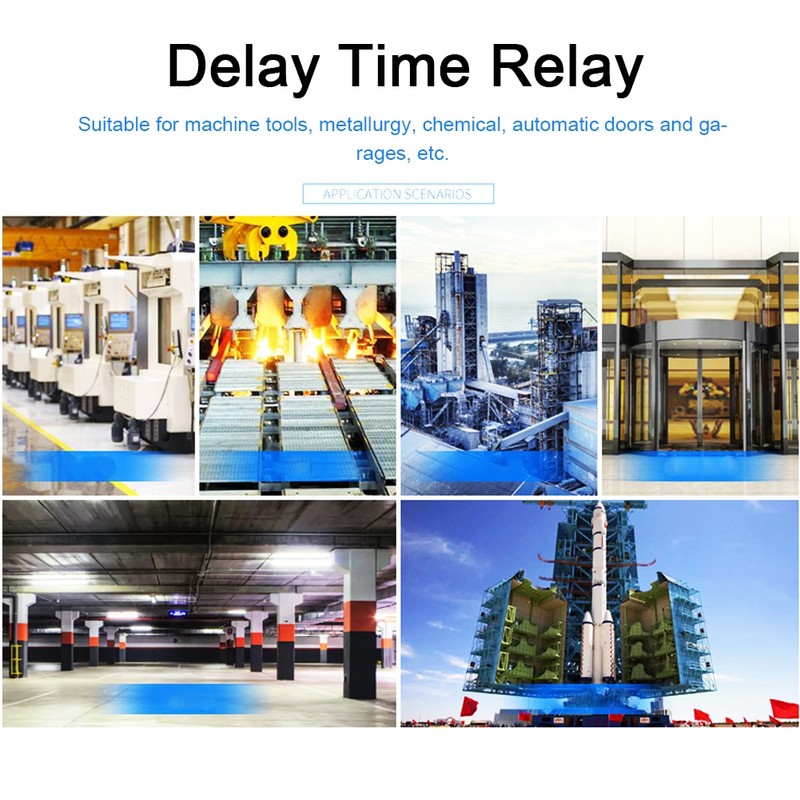 On Delay Time Relay Mini Multi Time Period Adjustable a