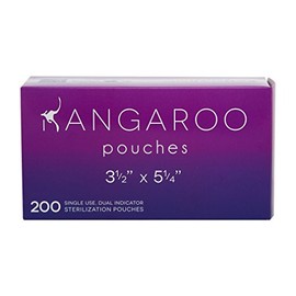 3D Dental SP3X5 Kangaroo Self-Seal Sterilization Pouches, 3.5" x 6.5" (Pack of 200)