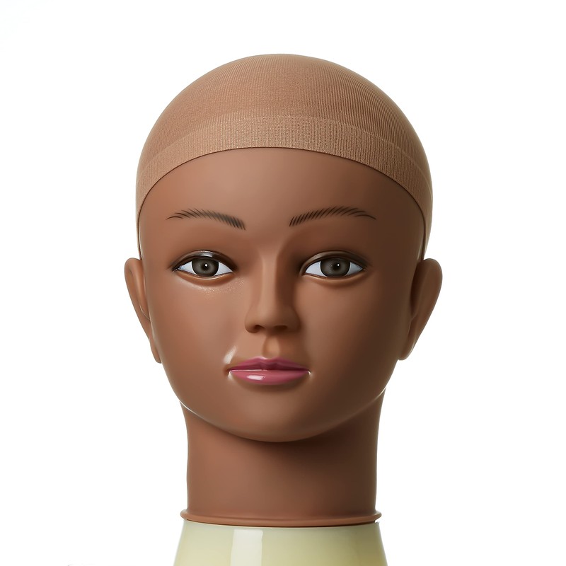 Red by Kiss Wig Cap (1 PACK, Natural Brown (Stocking))