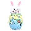 Wooden Russian Nesting Dolls Rabbit Shape Wood Nesting Dolls for