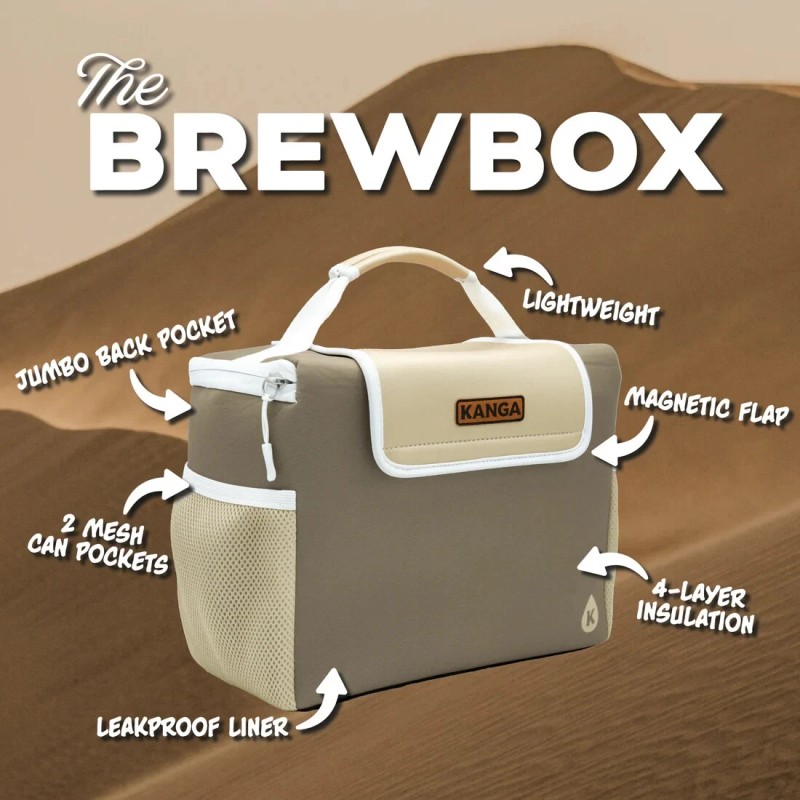 KANGA COOLERS Sandstone Brewbox