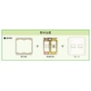 Jimbo Electric WJE-33 J・Wide Series WJE Series Outlet Plate for