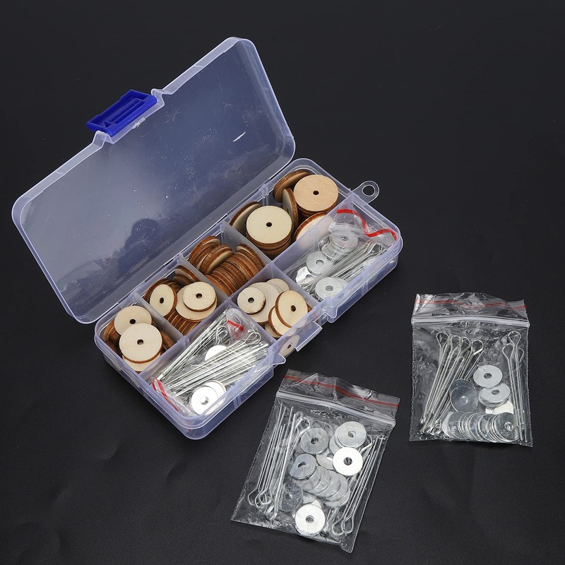 Doll Joints 50 Set Removable Cotter Pin Wood Iron Kit