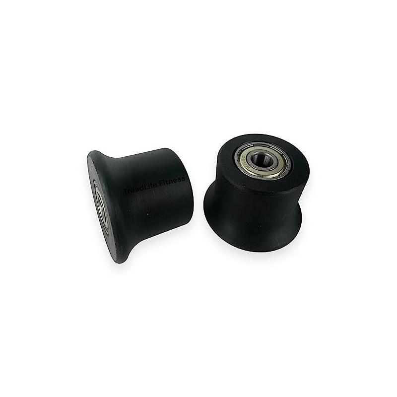 Trolley Seat Rail Roller Wheels - Replacement for Bowflex: Blaze