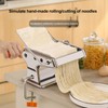 Pasta Maker Machine, 9 Adjustable Thickness Settings, 3 Adjustable Widths,