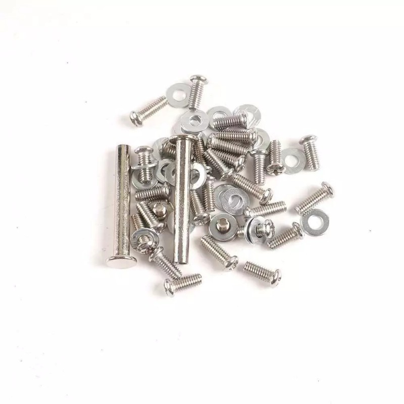 ZXMT Chrome Tour Pack Pak Trunk Lid Hinges Latch For