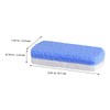 Baluue 2pcs Double-sided Pumice Stone for Feet Care Portable Foot