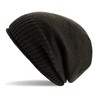 Hatstar Warm Fine Knit Beanie Hat Lined with Soft Teddy