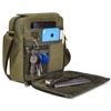 Bolso bandolera de lona para hombre, estilo casual, para llevar