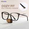 Zeelool Square Glasses Grame For Men, Acetate Eyeglasses Frame with