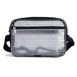 NOTAG Transparent Bag, Waist Bag, PVC Pouch, Engineer, Clean Back, Anti-Static, Waterproof, Durable, Tool Bag, For Cleanroom, Work, Construction, Work