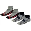 Everlast Mens Modern Socks, Black Grey