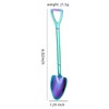 Coffee Spoons Stainless Steel Tea Round Dessert Long Handle for