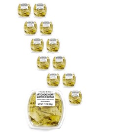 Fresh Pack Marinated Artichoke Heart Quarters, 7.1 oz, 12 Pack