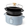 Beautiful 4-Quart Slow Cooker with Touch-Activated Display, Programmable Digital Controls,