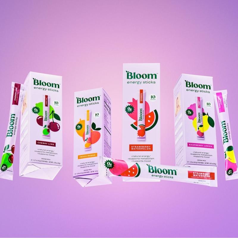 Bloom Nutrition Energy Sticks (10 Sticks) – Focus & Metabolism